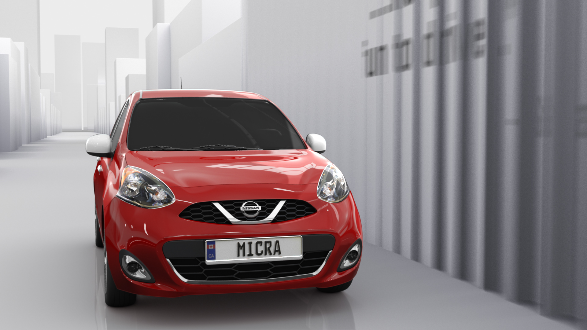 Nissan micra габариты